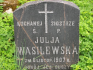 Fotografia przedstawiająca Nagrobek Julii Wasilewskiej