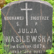 Fotografia przedstawiająca Nagrobek Julii Wasilewskiej