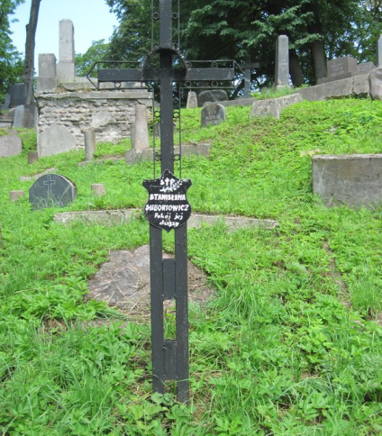 Nagrobek Stanisławy Subortowicz, cmentarz na Rossie w Wilnie, stan na 2013 r.