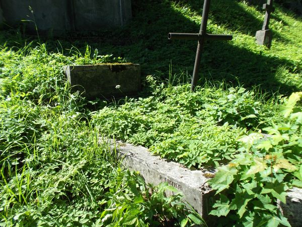Nagrobek Józefa Makowieckiego, cmentarz Na Rossie w Wilnie, stan z 2012 roku