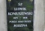 Fotografia przedstawiająca Tombstone of Ludwik Koniuszewski