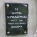 Photo montrant Tombstone of Ludwik Koniuszewski