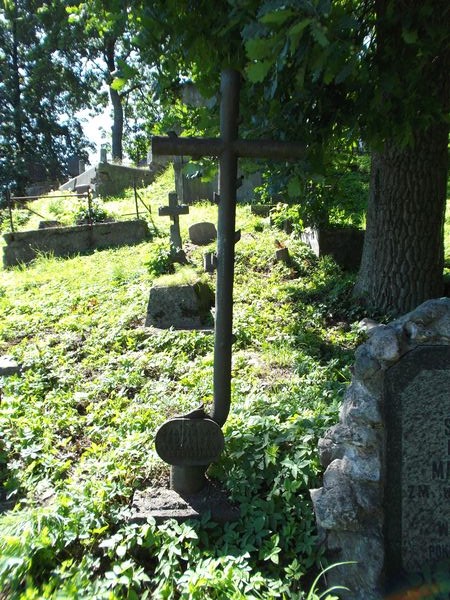 Tombstone of Stanislaw Soplica, Na Rossie cemetery in Vilnius, as of 2012