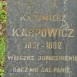 Fotografia przedstawiająca Tombstone of Kazimierz Karpowicz