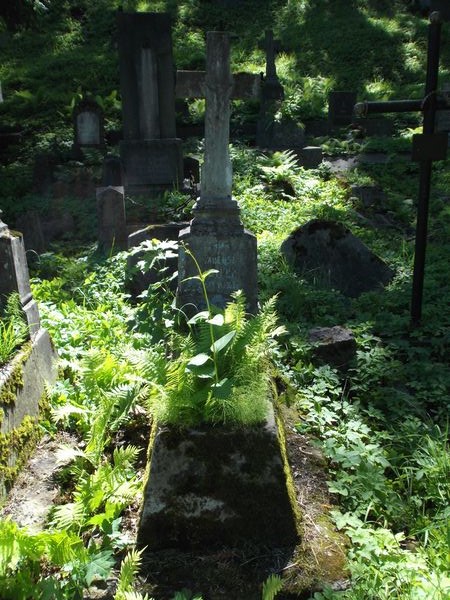 Tombstone of Tadeusz Lipnicki, Na Rossie cemetery in Vilnius, as of 2012