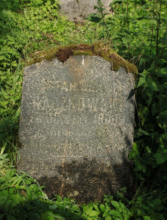 Tombstone of Stanisław Raczkowski, Na Rossie cemetery in Vilnius, as of 2013