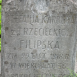Fotografia przedstawiająca Tombstone of Stefania Karolina Filipska