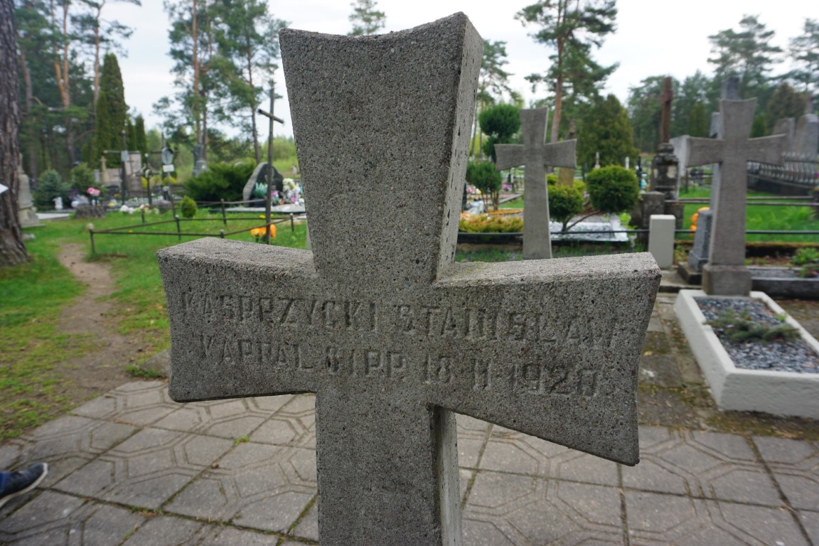 Stanisław Kasprzycki, Kwatera żołnierzy polskich poległych w 1920 r.
