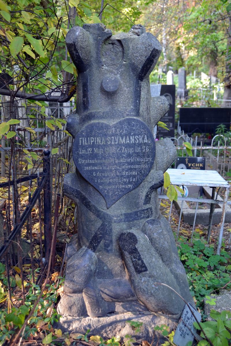 Gravestone of Filipina Szymańska