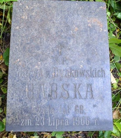 Nagrobek Marii Babskiej
