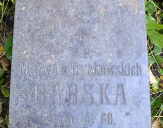 Nagrobek Marii Babskiej