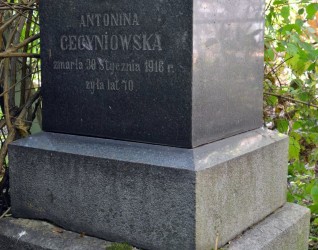 Nagrobek Antoniny Cecyniowskiej