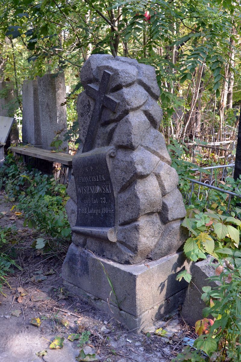 Tombstone of Franciszek Wiszniowski