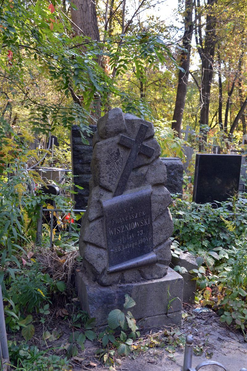 Tombstone of Franciszek Wiszniowski