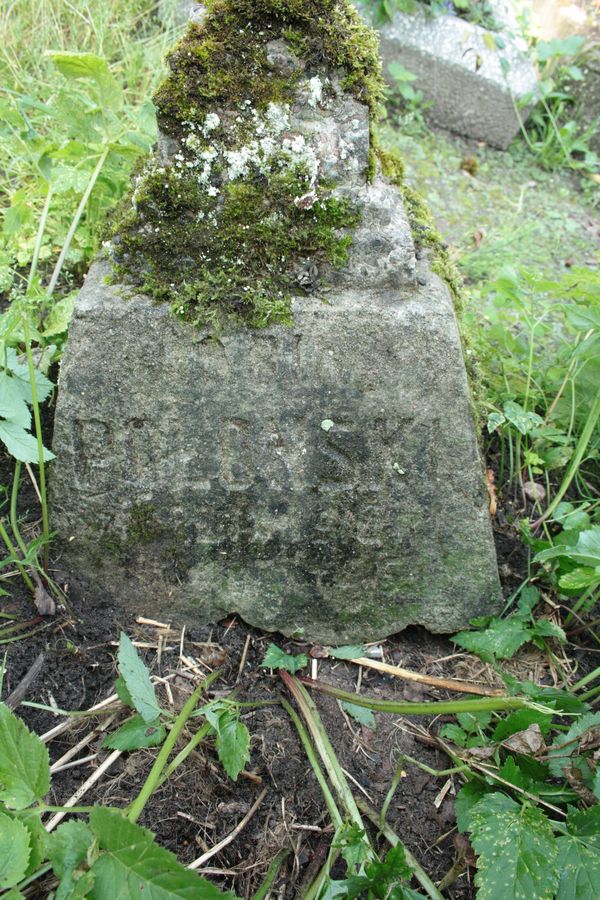 Tombstone of Maria Palanska, Na Rossie cemetery in Vilnius, as of 2013