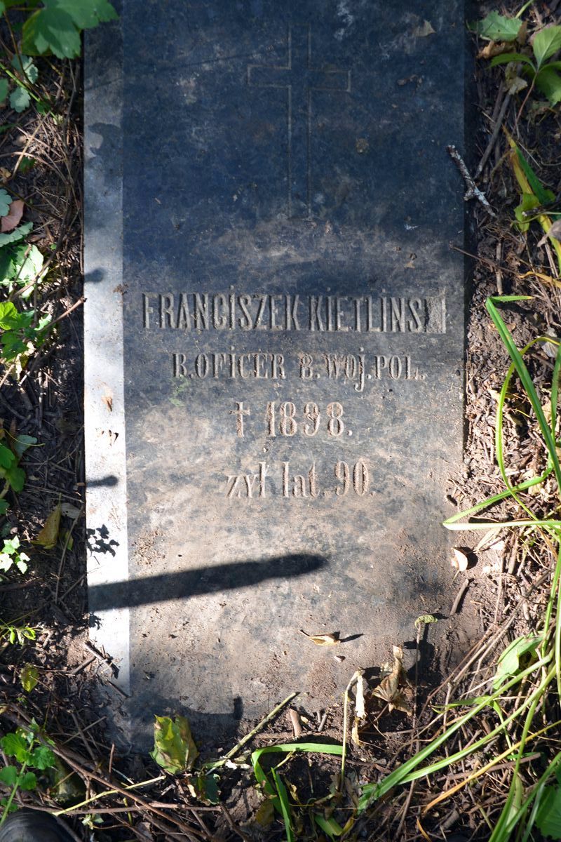 Fotografia przedstawiająca Tombstone of Franciszek Kietliński