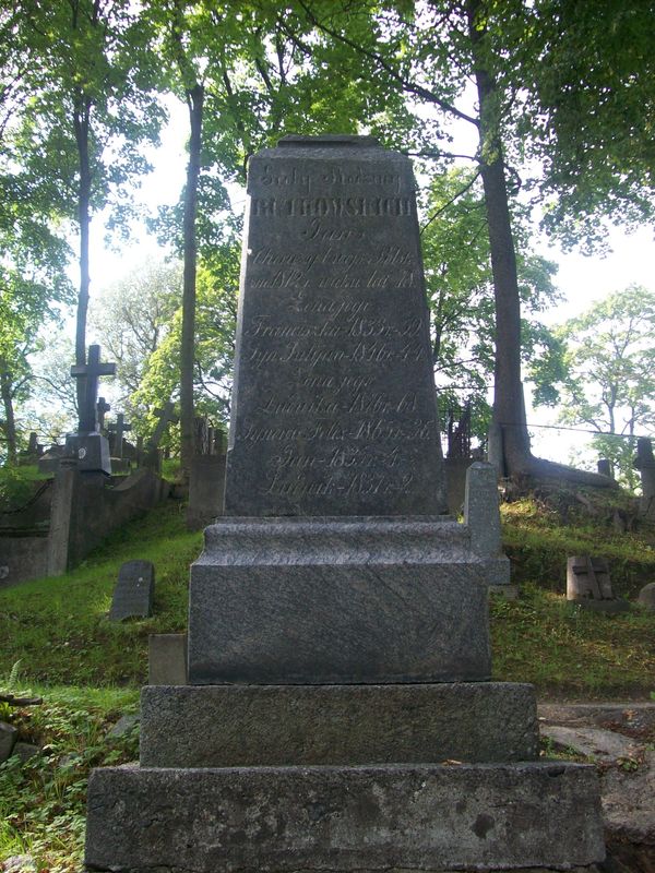 Tombstone of the Rutkowski family