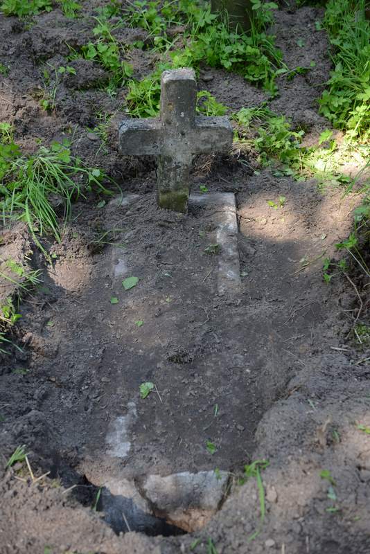 Tombstone of Michal Bylinski, Na Rossie cemetery in Vilnius, as of 2013