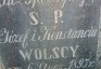 Fotografia przedstawiająca Tombstone of Józef and Konstancja Wolski