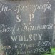 Fotografia przedstawiająca Tombstone of Józef and Konstancja Wolski