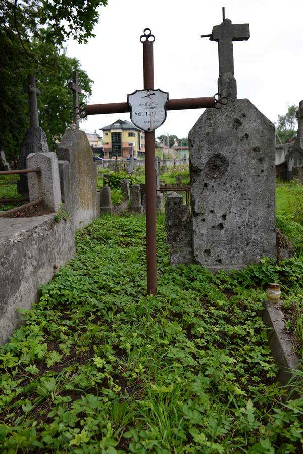 Tombstone of Barbara Mažejko, Ross cemetery, state of 2013