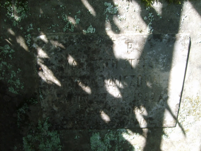 Nagrobek Józefa i Stefanii Hurynowiczów, cmentarz Na Rossie w Wilnie, stan z 2013 r.