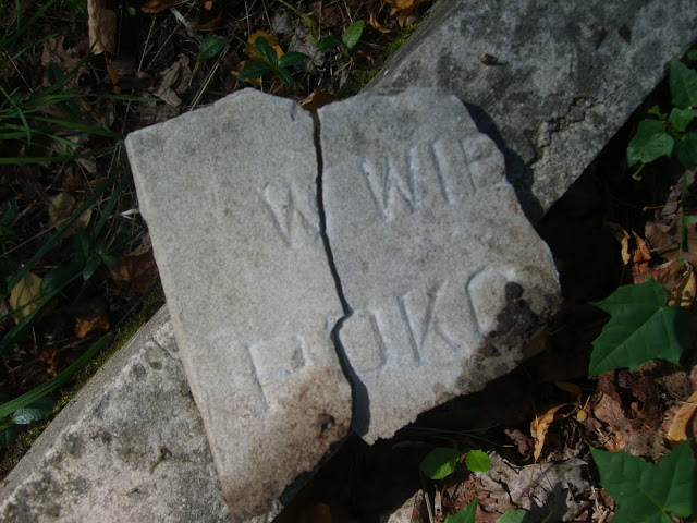 Fragment nagrobka N.N., cmentarz Na Rossie w Wilnie, stan z 2013 r.