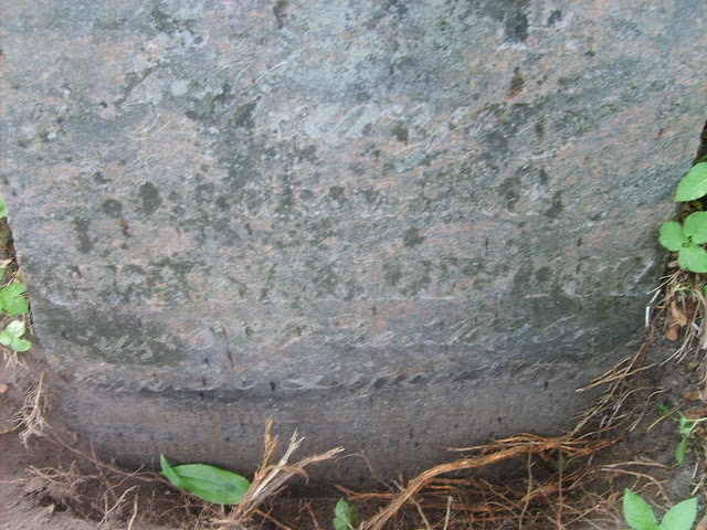 Fragment nagrobka Marii Gryszkiewicz, cmentarz Na Rossie w Wilnie, stan z 2013 r.