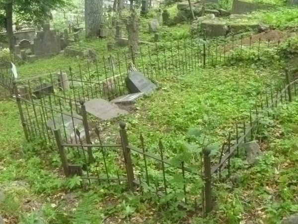 Tombstone of Ignacy Bańkowski, Na Rossie cemetery in Vilnius, as of 2013.