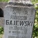 Photo montrant Tombstone of Franciszek Gajewski