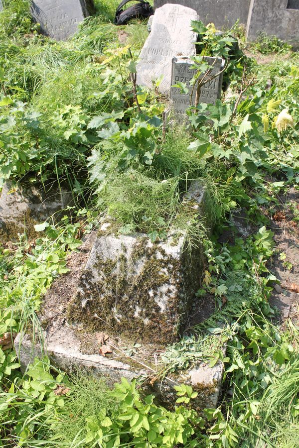Tombstone of Kazimierz Rzeczycki, Rossa cemetery in Vilnius, as of 2013