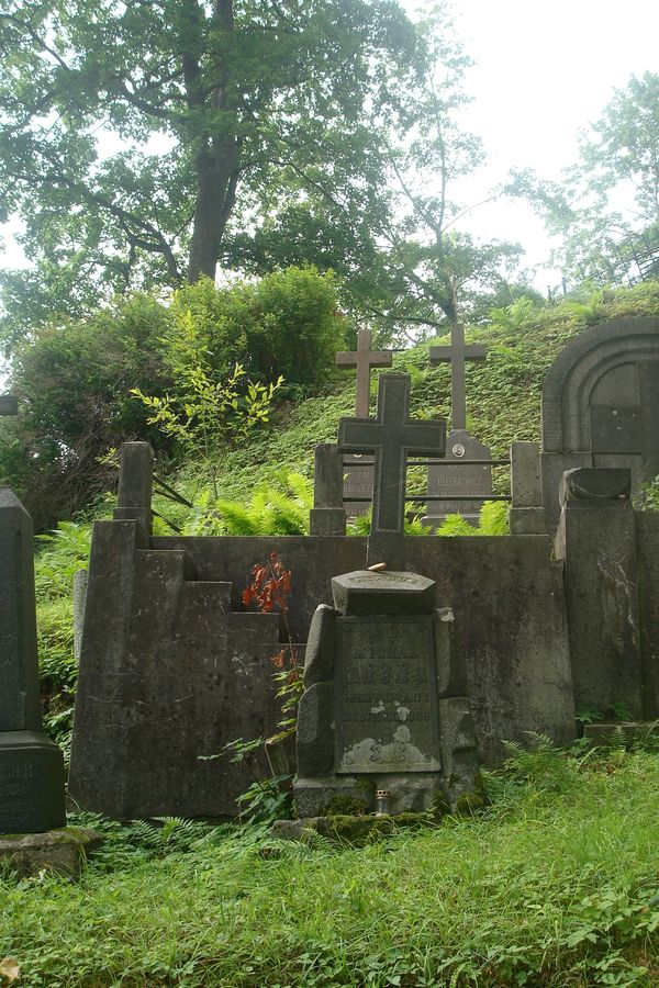 Grobowiec Mikołaja i Malwiny Olechowiczów, cmentarz na Rossie w Wilnie, stan na rok 2013