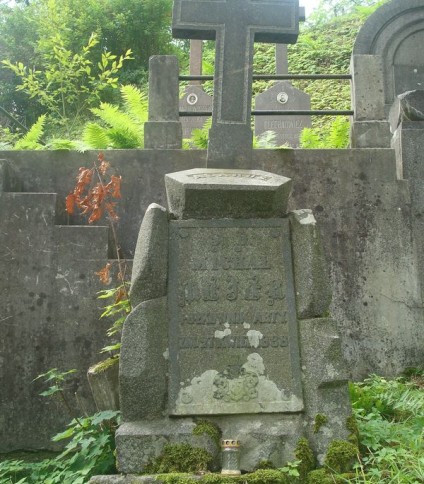 Nagrobek Michała Mejera, cmentarz na Rossie w Wilnie, stan na rok 2013