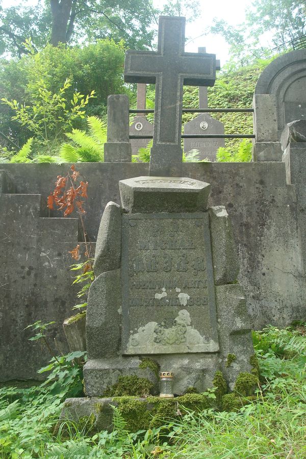 Tombstone of Michal Mejer, Ross Cemetery in Vilnius, as of 2013