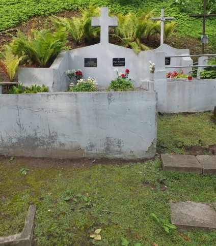 Grobowiec Leopolda Kuleszy, cmentarz Na Rossie w Wilnie, stan z 2013