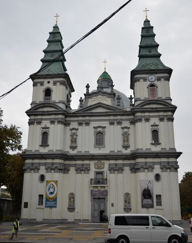 Former Dominican Church in Ternopil