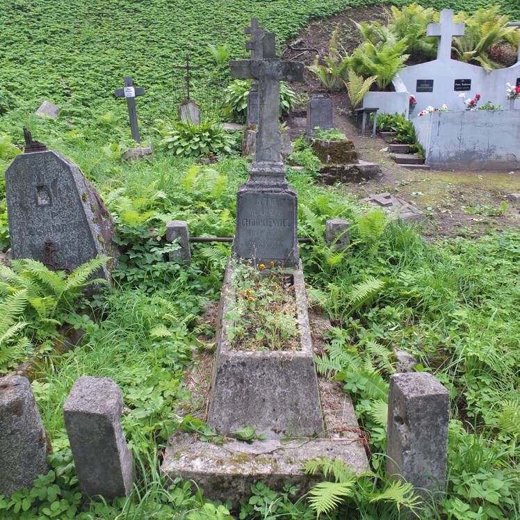 Tombstone of Wladyslaw Chodkiewicz, Na Rossie cemetery in Vilnius, as of 2013