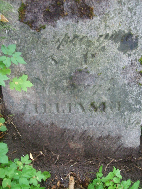Fragment of Henryk Zielinski's tombstone, Na Rossie cemetery in Vilnius, as of 2013.