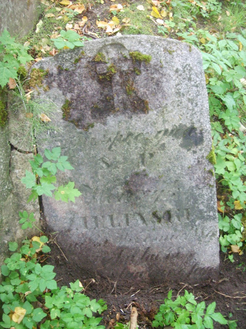 Tombstone of Henryk Zielinski, Na Rossie cemetery in Vilnius, as of 2013.