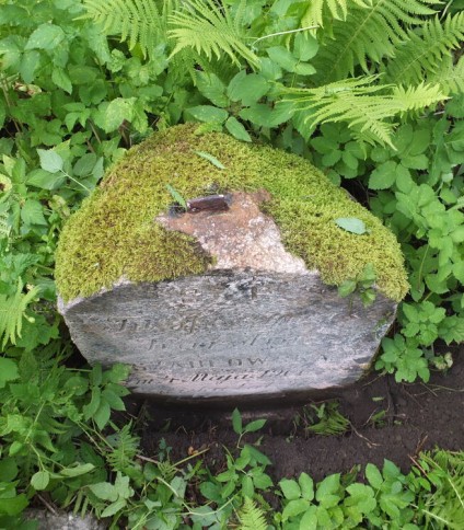 Nagrobek Karoliny Szabłowskiej, cmentarz Na Rossie w Wilnie, stan z 2013