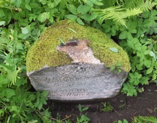 Nagrobek Karoliny Szabłowskiej, cmentarz Na Rossie w Wilnie, stan z 2013