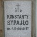Photo showing Tombstone of Konstanty Sypajlo