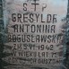 Fotografia przedstawiająca Tombstone of Gresylda Bogusławska