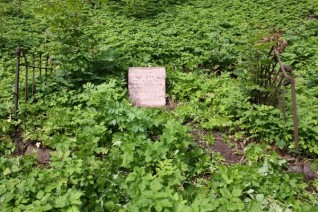 Nagrobek Aleksandra, Anieli i Mieczysława Aleksandrowiczów, cmentarz na Rossie w Wilnie, stan z 2013