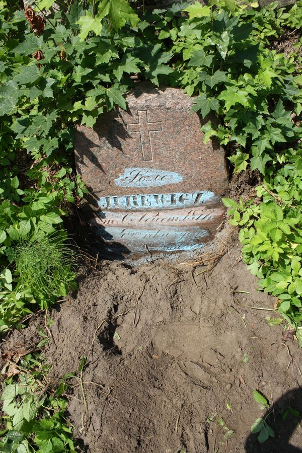 Nagrobek Józefiny Jurewicz, cmentarz na Rossie w Wilnie, stan z 2013