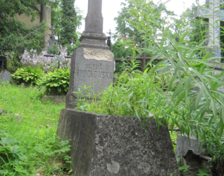 Nagrobek Walerii Dmochowskiej, cmentarz na Rossie w Wilnie, stan na 2013 r.