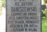 Fotografia przedstawiająca Tombstone of Antoni Daniszewski