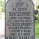 Fotografia przedstawiająca Tombstone of Antoni Daniszewski