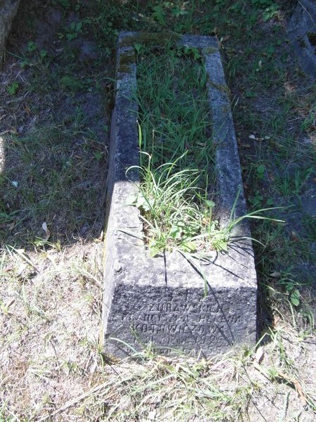 Tombstone of Franciszka Kotowicz, Na Rossie cemetery in Vilnius, as of 2013