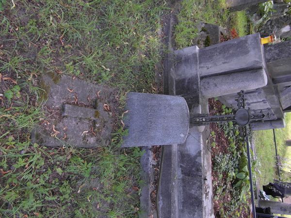 Nagrobek rodziny Olszewskich, cmentarz Na Rossie w Wilnie, stan z 2013